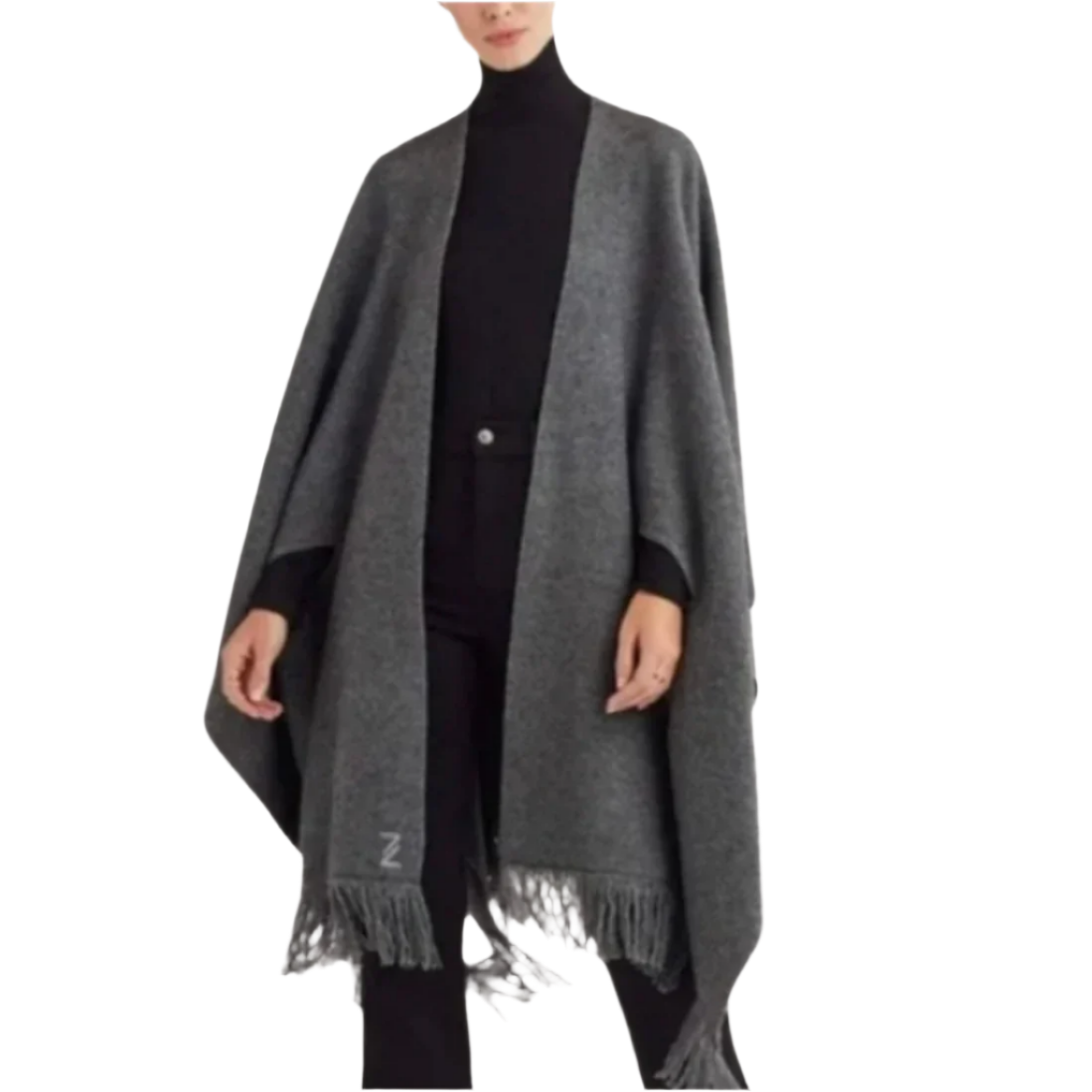 7 FOR ALL MANKIND | TOUCH OF CASHMERE FRINGE WRAP