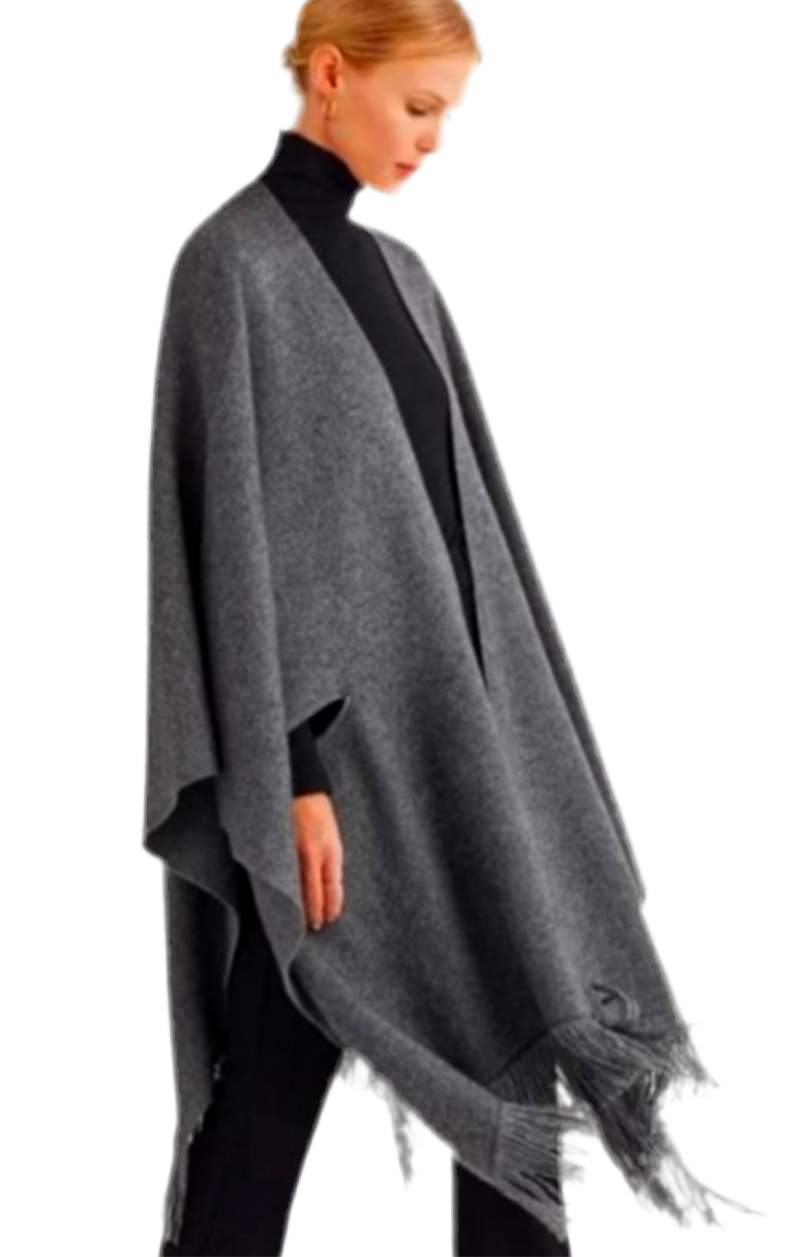 7 FOR ALL MANKIND | TOUCH OF CASHMERE FRINGE WRAP